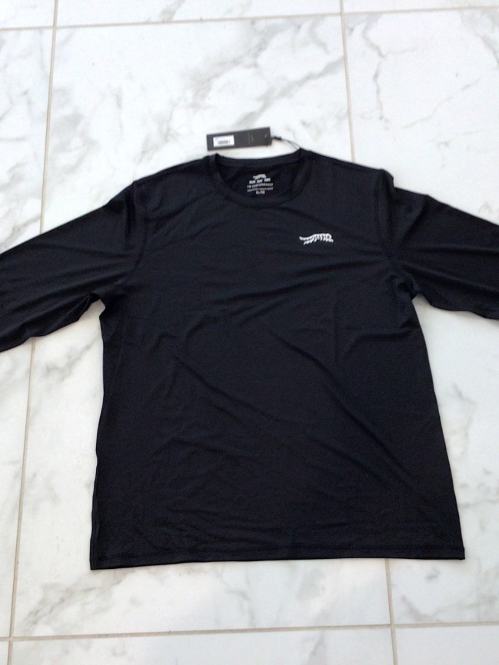 Brand New (Sold Out) Performance Long Sleeve Tech Tee- Shirt, Black (XL)